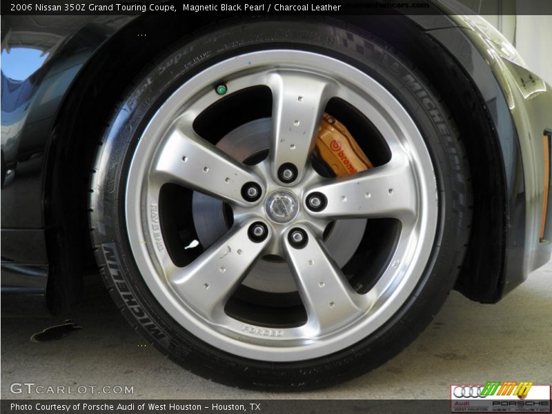 Magnetic Black Pearl / Charcoal Leather 2006 Nissan 350Z Grand Touring Coupe