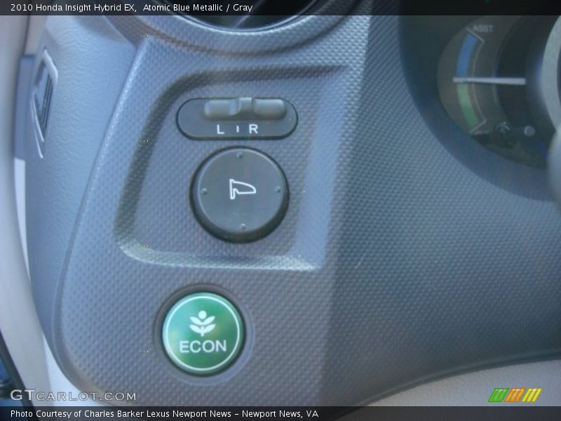 Atomic Blue Metallic / Gray 2010 Honda Insight Hybrid EX