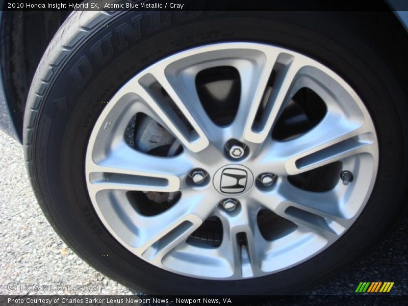Atomic Blue Metallic / Gray 2010 Honda Insight Hybrid EX