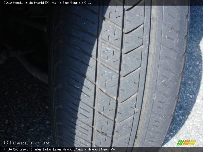 Atomic Blue Metallic / Gray 2010 Honda Insight Hybrid EX