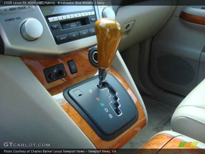 Breakwater Blue Metallic / Ivory 2008 Lexus RX 400h AWD Hybrid