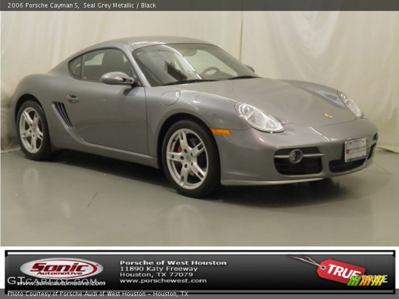Seal Grey Metallic / Black 2006 Porsche Cayman S