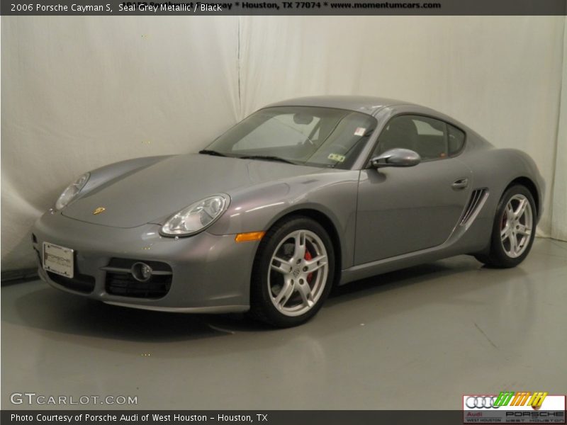 Seal Grey Metallic / Black 2006 Porsche Cayman S