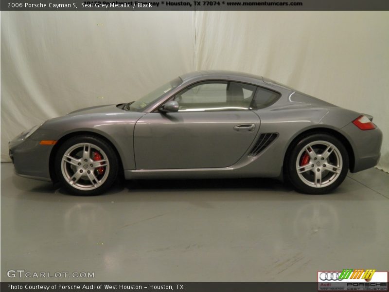 Seal Grey Metallic / Black 2006 Porsche Cayman S