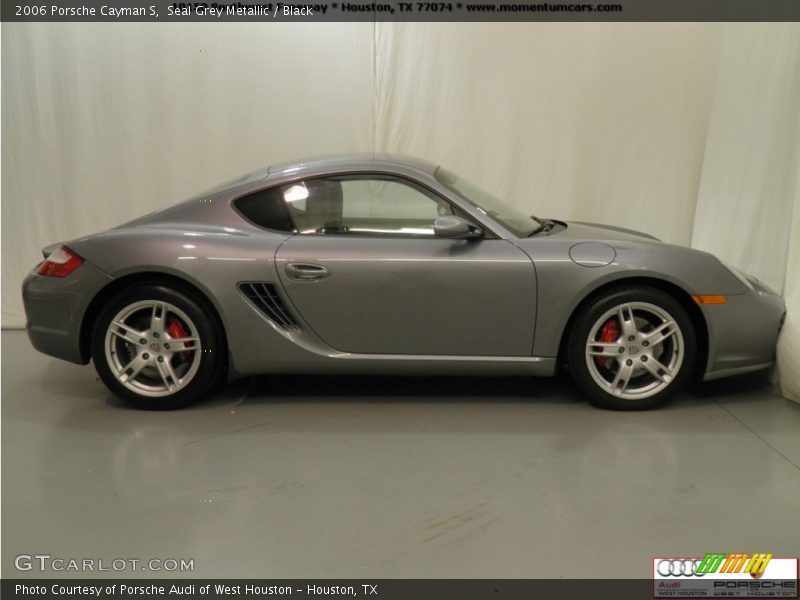 Seal Grey Metallic / Black 2006 Porsche Cayman S