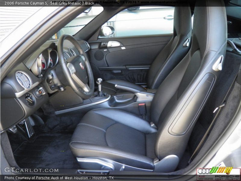 Seal Grey Metallic / Black 2006 Porsche Cayman S