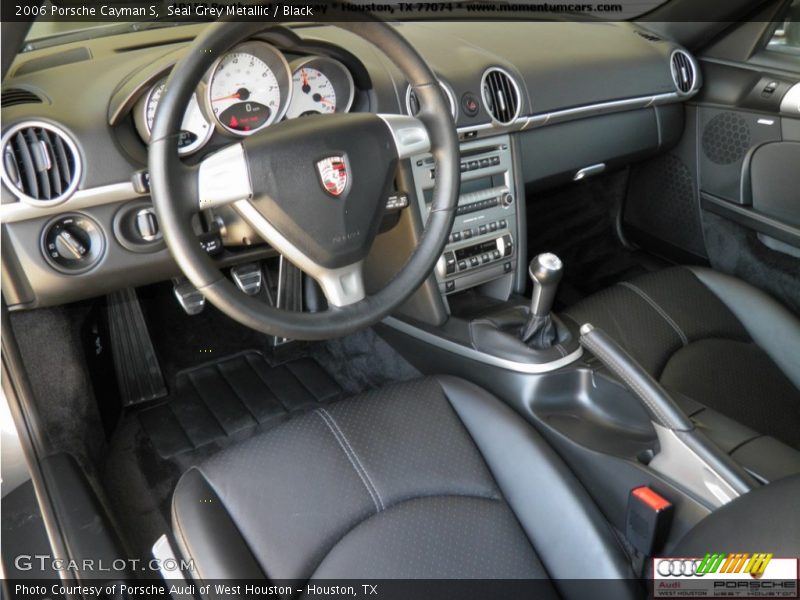 Seal Grey Metallic / Black 2006 Porsche Cayman S