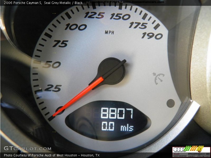 Seal Grey Metallic / Black 2006 Porsche Cayman S