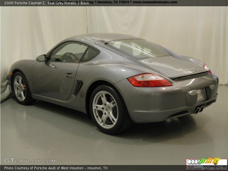 Seal Grey Metallic / Black 2006 Porsche Cayman S