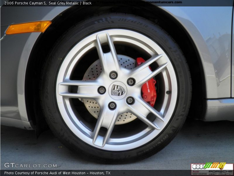Seal Grey Metallic / Black 2006 Porsche Cayman S