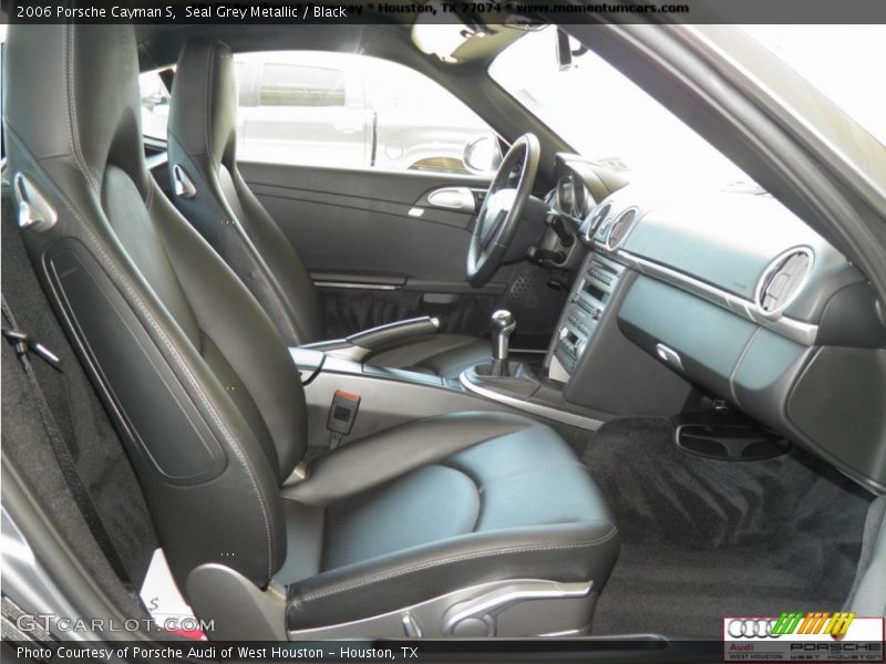 Seal Grey Metallic / Black 2006 Porsche Cayman S