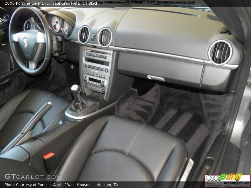 Seal Grey Metallic / Black 2006 Porsche Cayman S