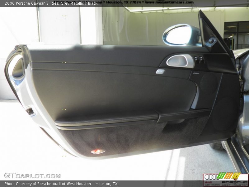 Seal Grey Metallic / Black 2006 Porsche Cayman S