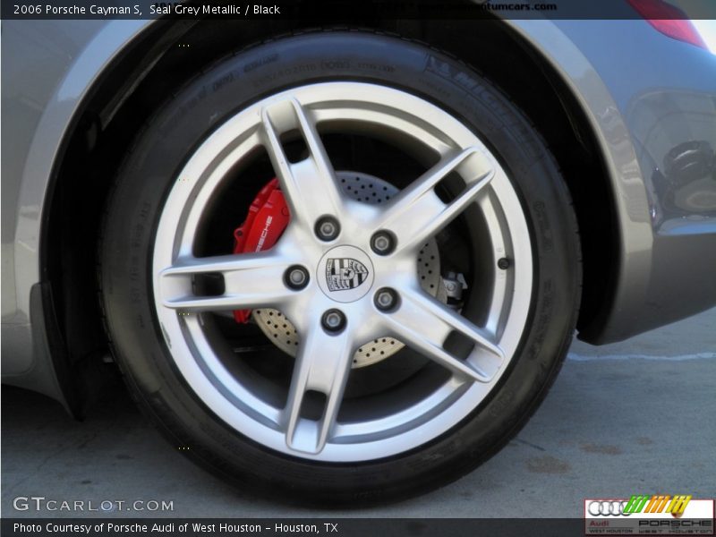 Seal Grey Metallic / Black 2006 Porsche Cayman S