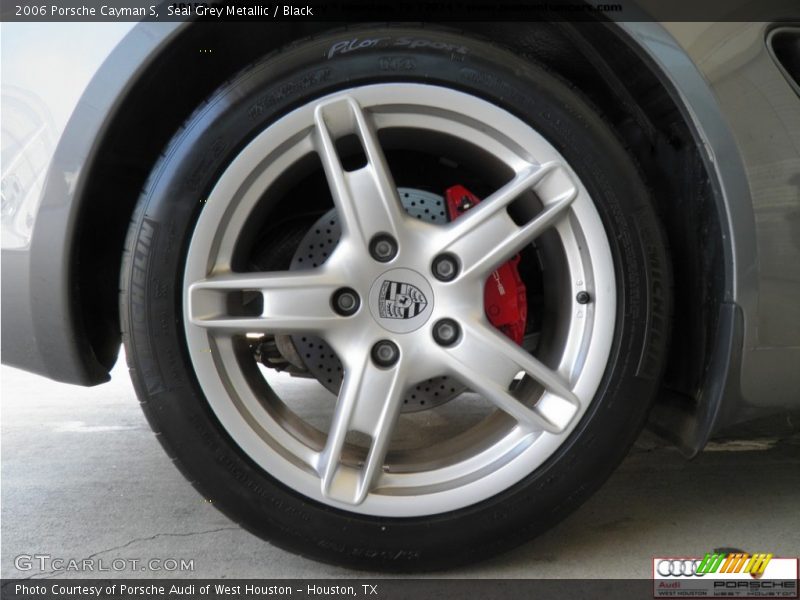 Seal Grey Metallic / Black 2006 Porsche Cayman S