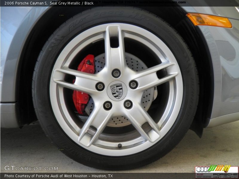 Seal Grey Metallic / Black 2006 Porsche Cayman S