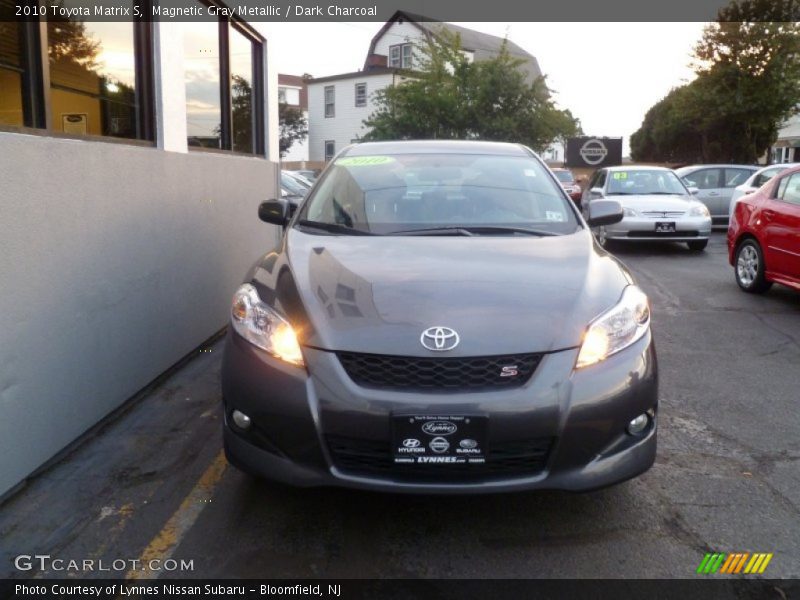 Magnetic Gray Metallic / Dark Charcoal 2010 Toyota Matrix S