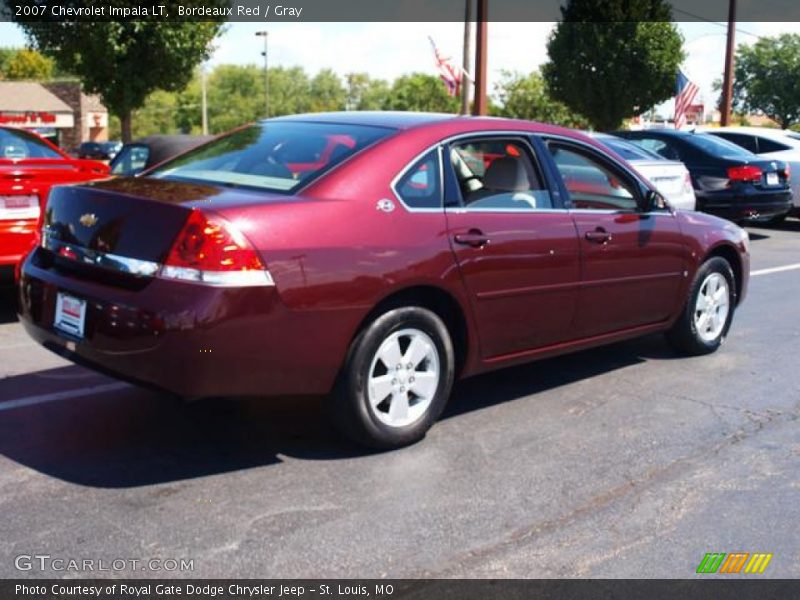 Bordeaux Red / Gray 2007 Chevrolet Impala LT