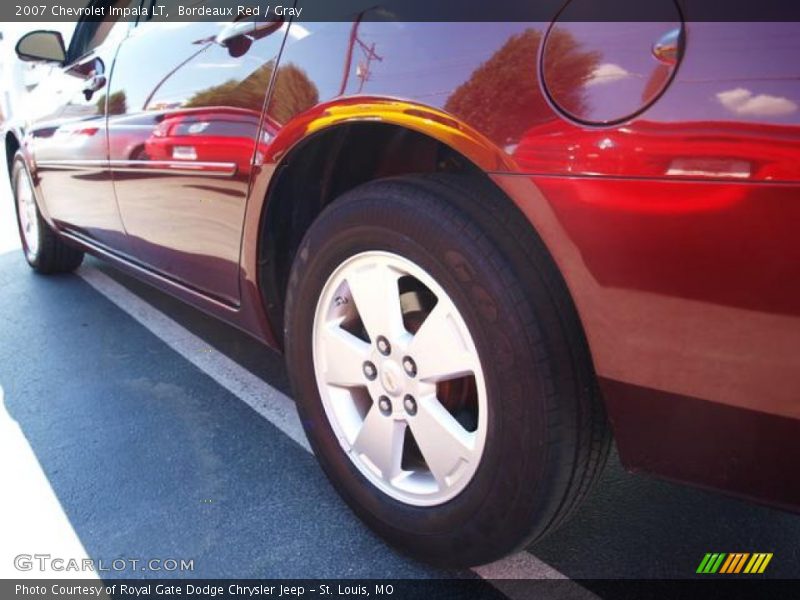 Bordeaux Red / Gray 2007 Chevrolet Impala LT