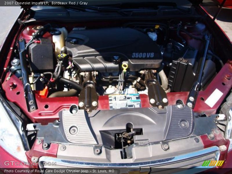 Bordeaux Red / Gray 2007 Chevrolet Impala LT