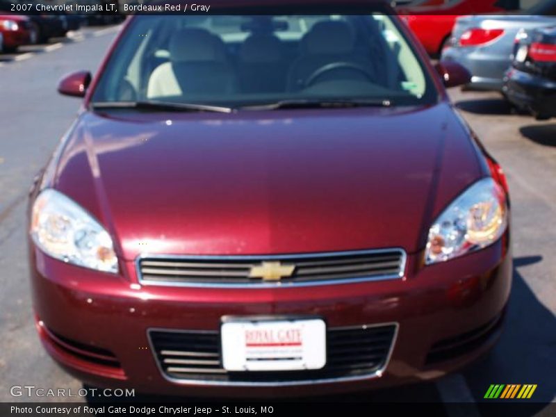 Bordeaux Red / Gray 2007 Chevrolet Impala LT