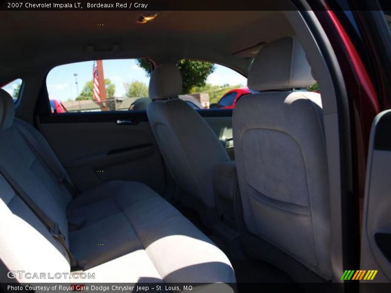 Bordeaux Red / Gray 2007 Chevrolet Impala LT