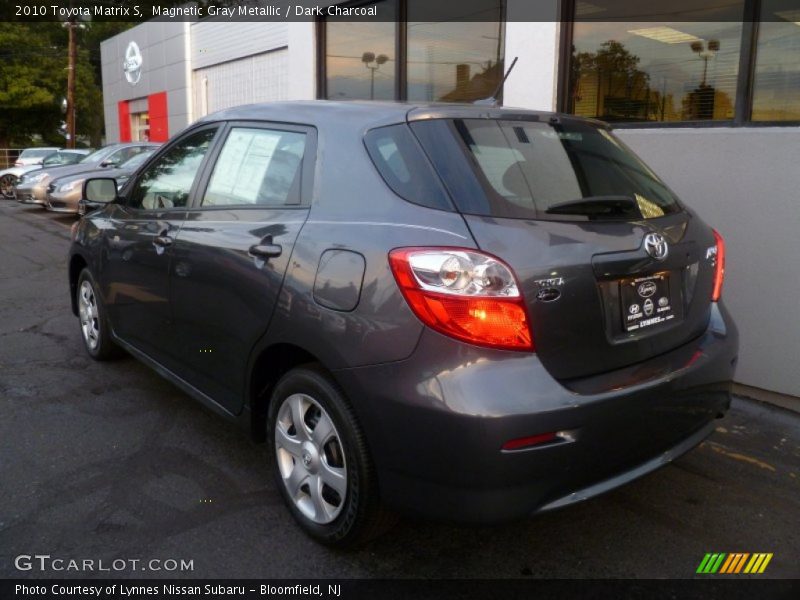 Magnetic Gray Metallic / Dark Charcoal 2010 Toyota Matrix S