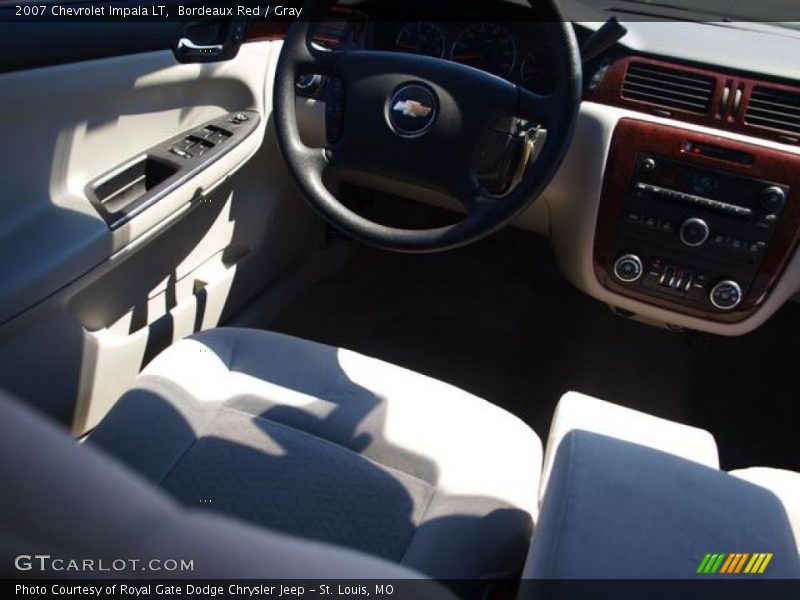 Bordeaux Red / Gray 2007 Chevrolet Impala LT