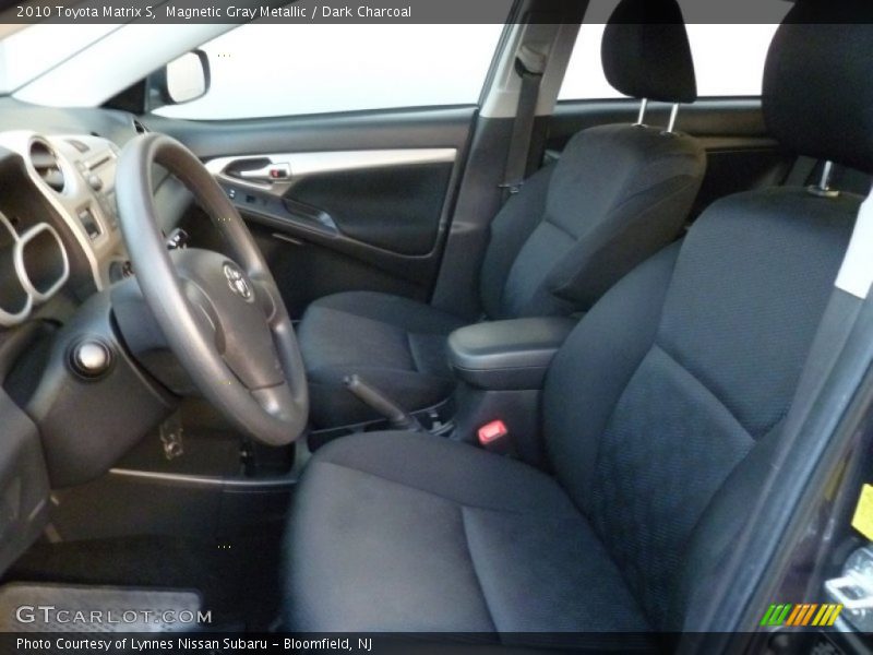 Magnetic Gray Metallic / Dark Charcoal 2010 Toyota Matrix S