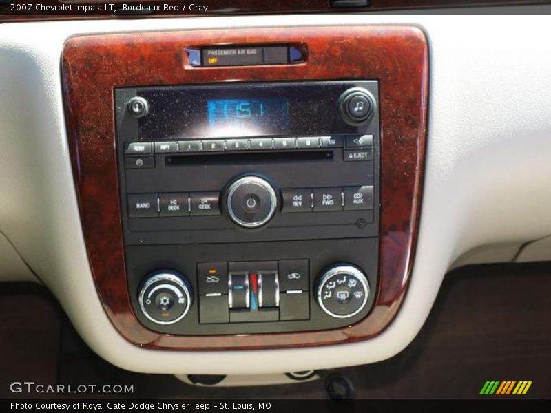 Bordeaux Red / Gray 2007 Chevrolet Impala LT