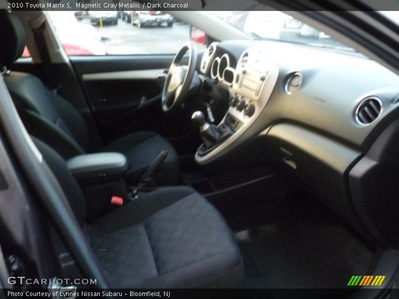 Magnetic Gray Metallic / Dark Charcoal 2010 Toyota Matrix S