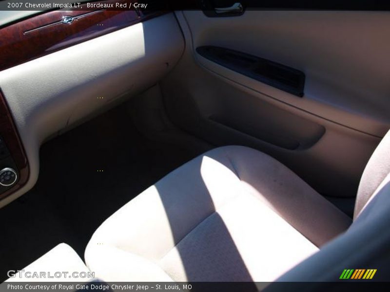 Bordeaux Red / Gray 2007 Chevrolet Impala LT