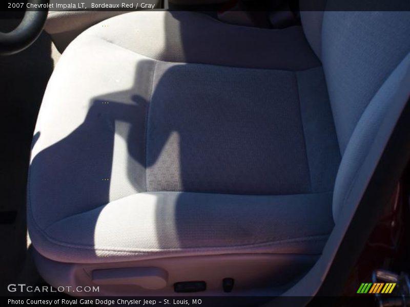 Bordeaux Red / Gray 2007 Chevrolet Impala LT