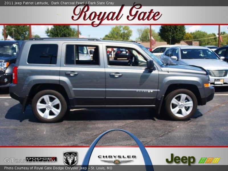 Dark Charcoal Pearl / Dark Slate Gray 2011 Jeep Patriot Latitude