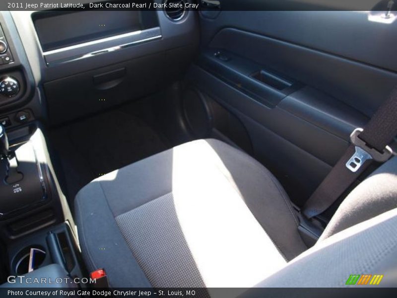Dark Charcoal Pearl / Dark Slate Gray 2011 Jeep Patriot Latitude