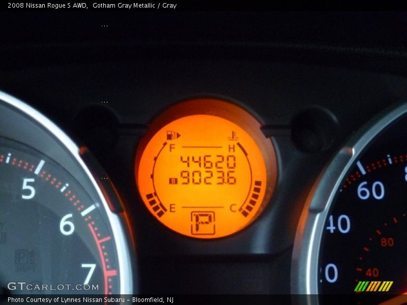 Gotham Gray Metallic / Gray 2008 Nissan Rogue S AWD