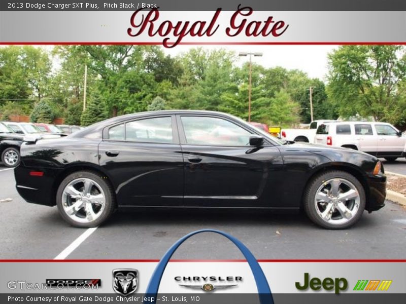 Pitch Black / Black 2013 Dodge Charger SXT Plus