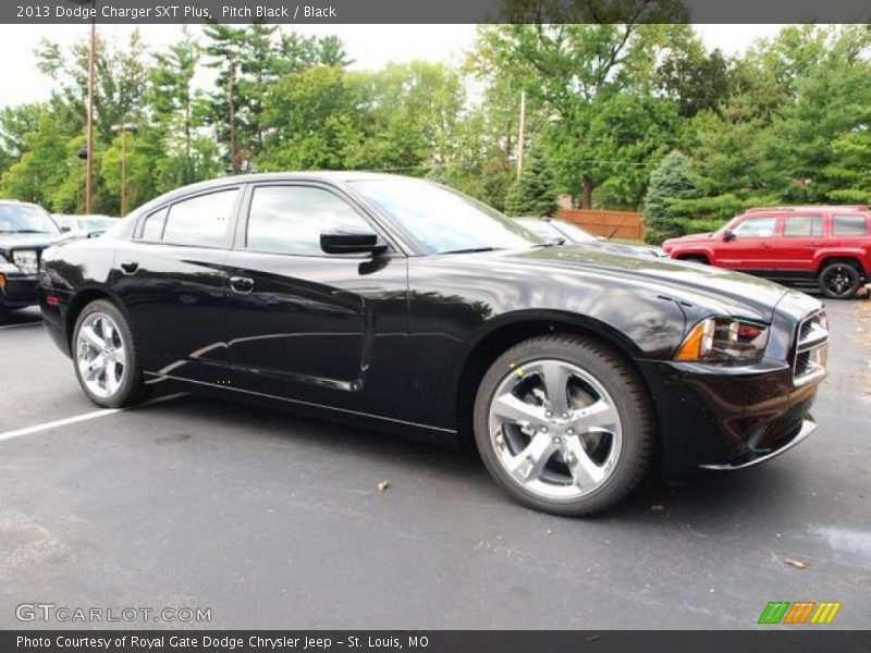 Pitch Black / Black 2013 Dodge Charger SXT Plus