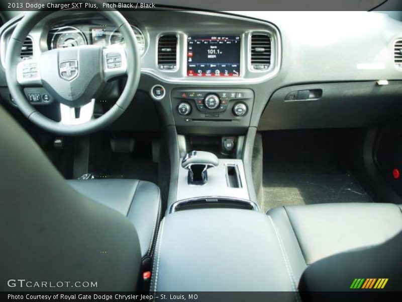 Pitch Black / Black 2013 Dodge Charger SXT Plus