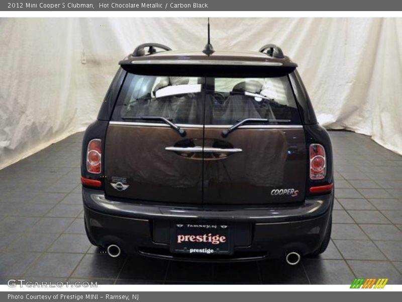 Hot Chocolate Metallic / Carbon Black 2012 Mini Cooper S Clubman