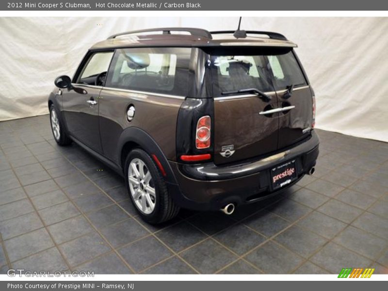 Hot Chocolate Metallic / Carbon Black 2012 Mini Cooper S Clubman