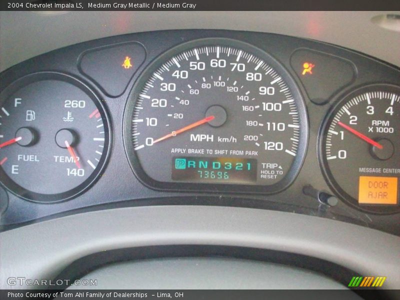 Medium Gray Metallic / Medium Gray 2004 Chevrolet Impala LS