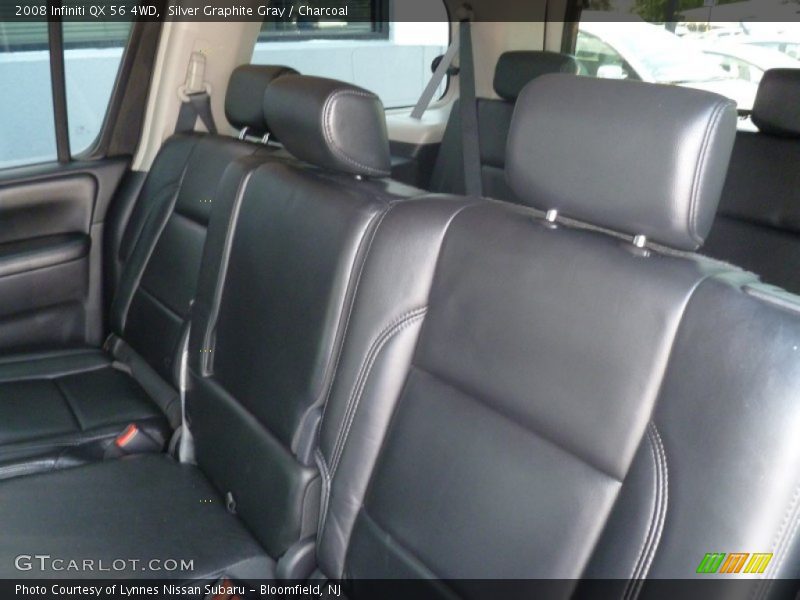 Silver Graphite Gray / Charcoal 2008 Infiniti QX 56 4WD