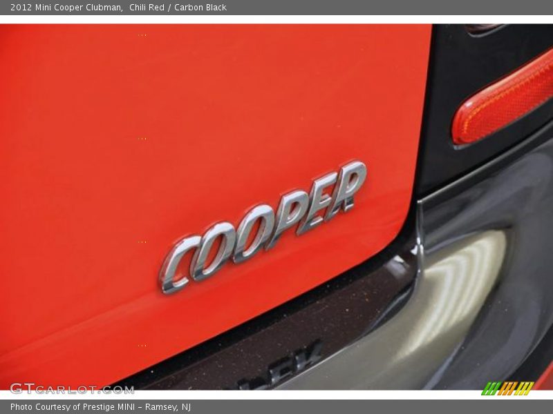Chili Red / Carbon Black 2012 Mini Cooper Clubman