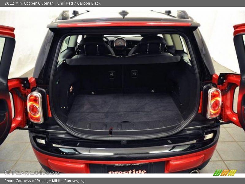 Chili Red / Carbon Black 2012 Mini Cooper Clubman