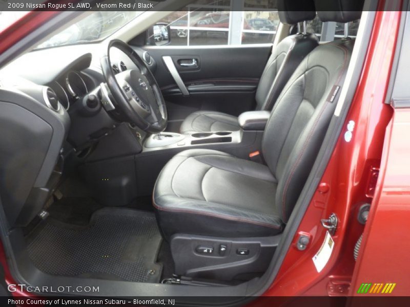 Venom Red / Black 2009 Nissan Rogue SL AWD