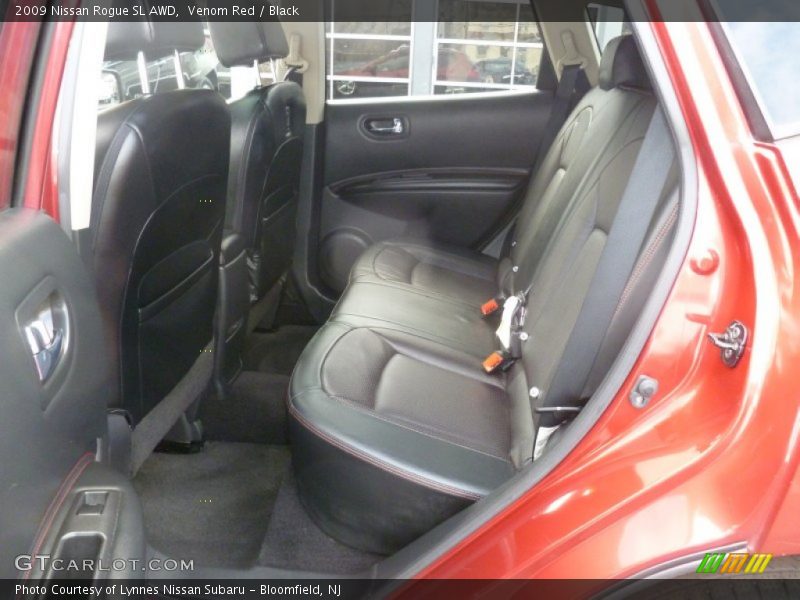 Venom Red / Black 2009 Nissan Rogue SL AWD