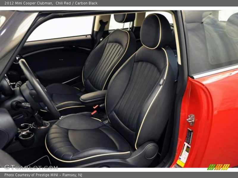 Chili Red / Carbon Black 2012 Mini Cooper Clubman