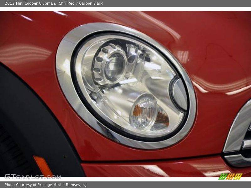 Chili Red / Carbon Black 2012 Mini Cooper Clubman