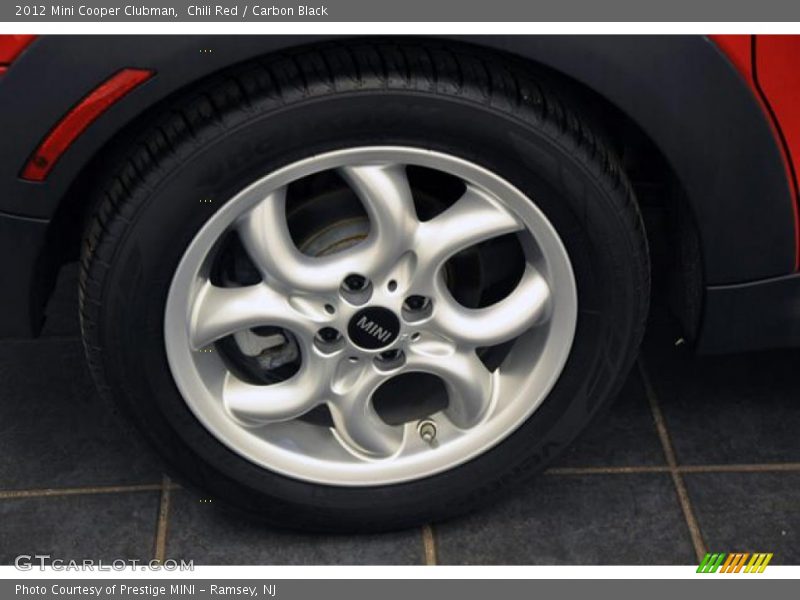 Chili Red / Carbon Black 2012 Mini Cooper Clubman